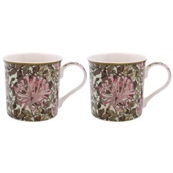 Coffret 2 mugs en porcelaine - Honeysuckle