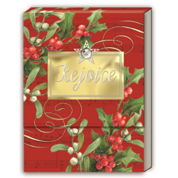 Pocket carnet de notes aimanté Noël - Rejoice
