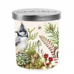 Candle jar & lid - Moss & Oak