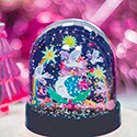 Boules à paillettes